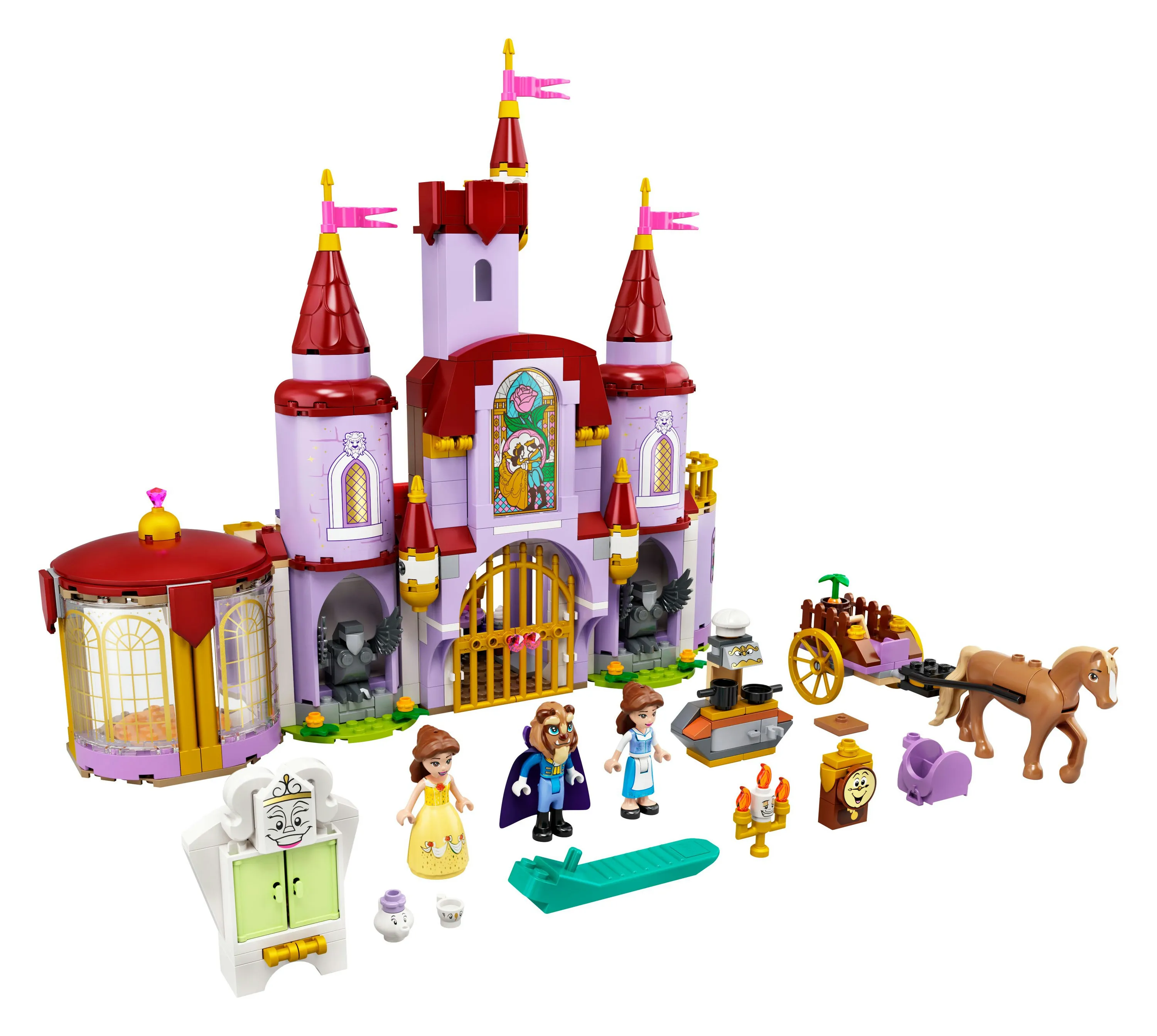 Lego Disney Belle and the Beast&rsquo;s Castle 43196
