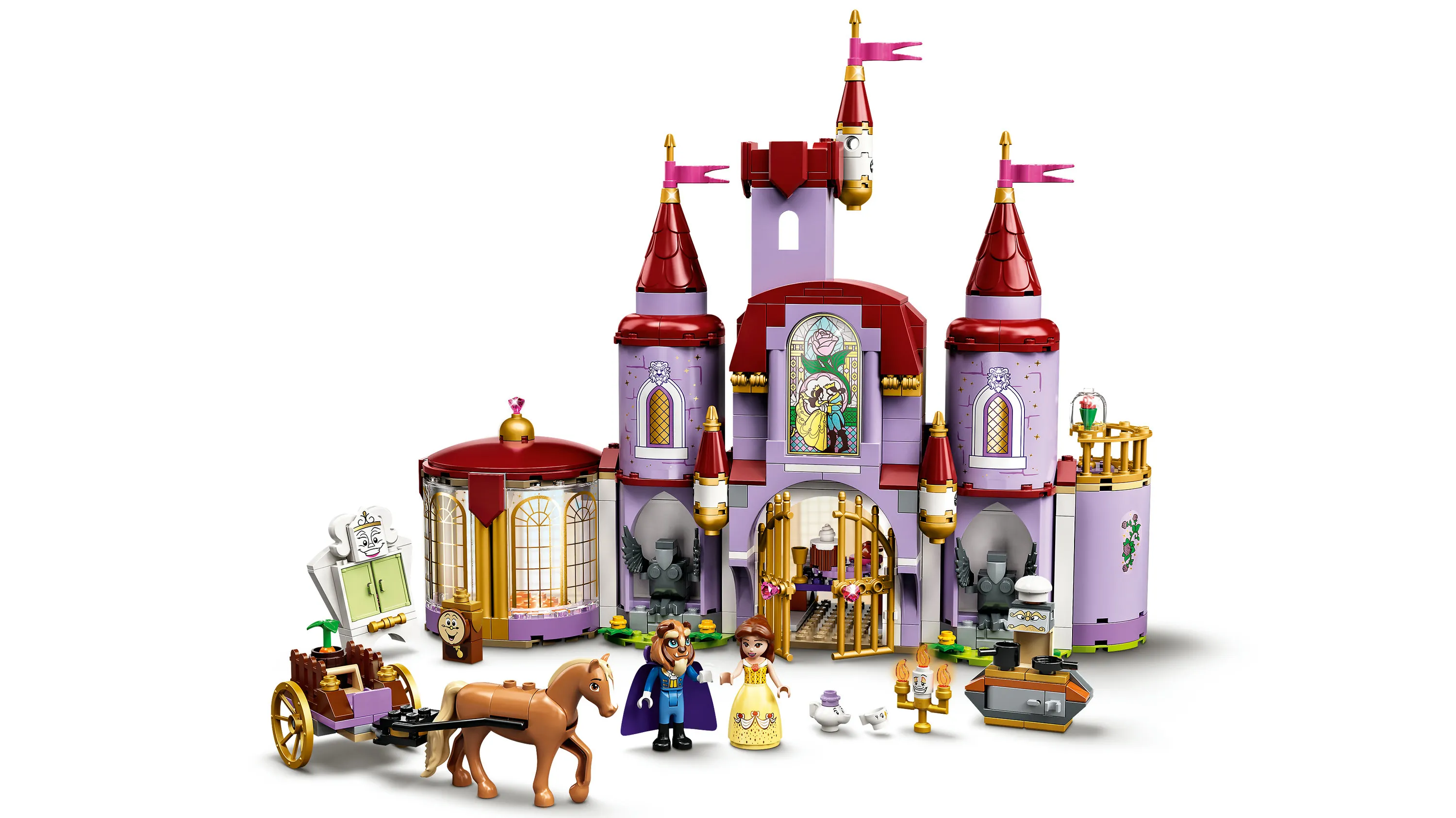 Lego Disney Belle and the Beast&rsquo;s Castle 43196