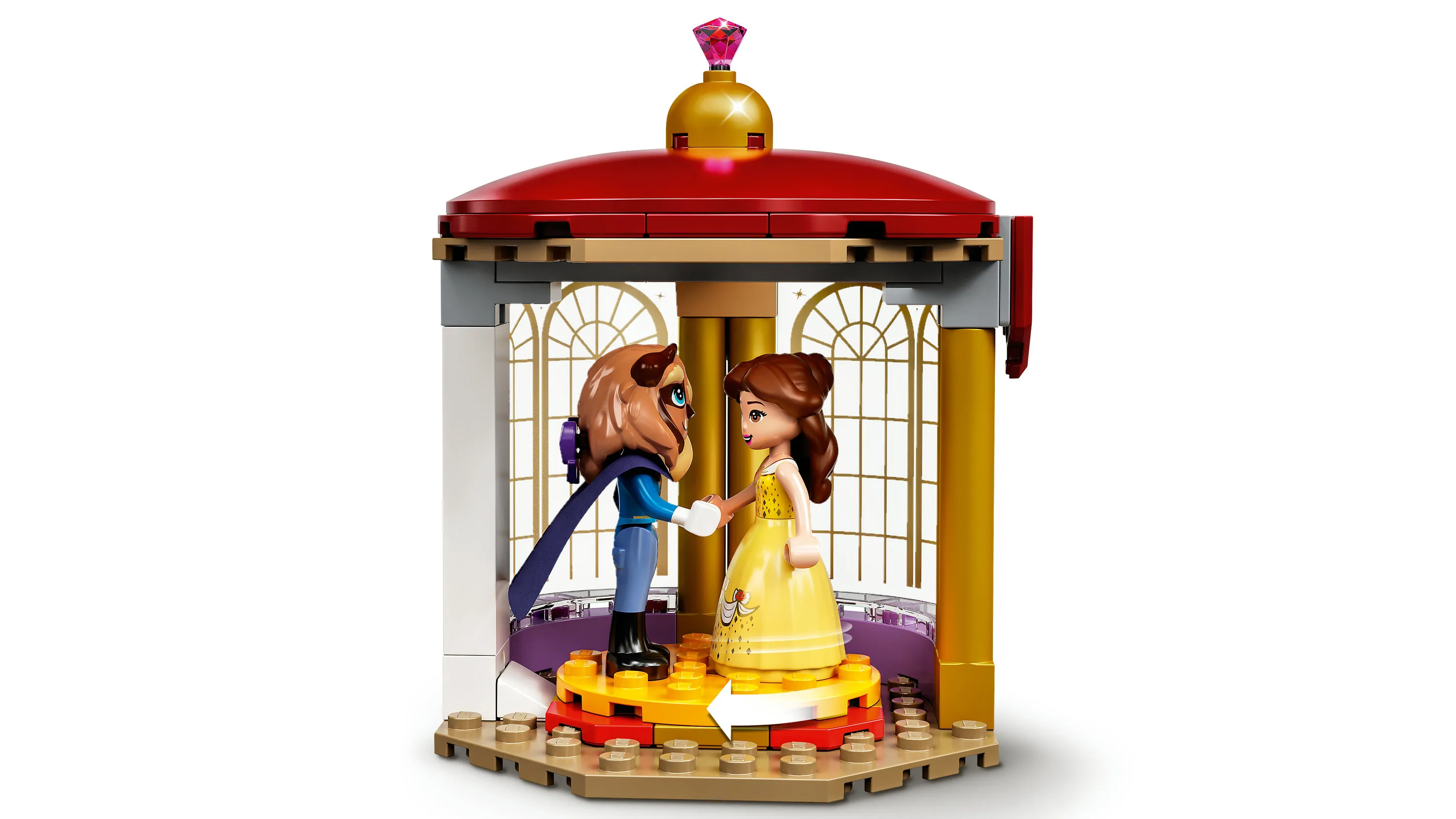 Lego Disney Belle and the Beast&rsquo;s Castle 43196
