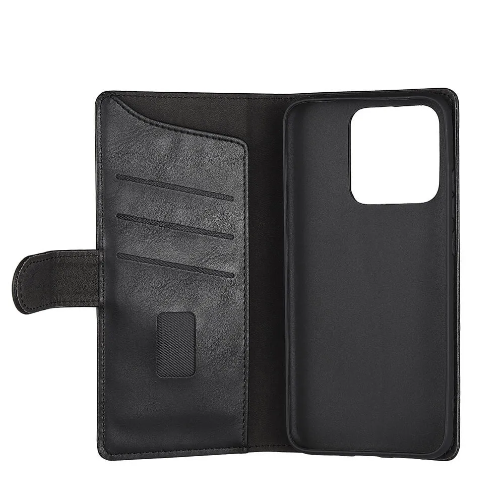 GEAR Wallet, Redmi 10A - pl&aring;nboksfodral, Svart