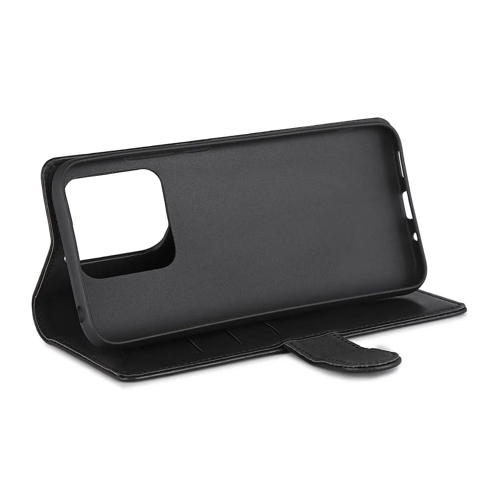 GEAR Wallet, Redmi 10A - Wallet Case, Black