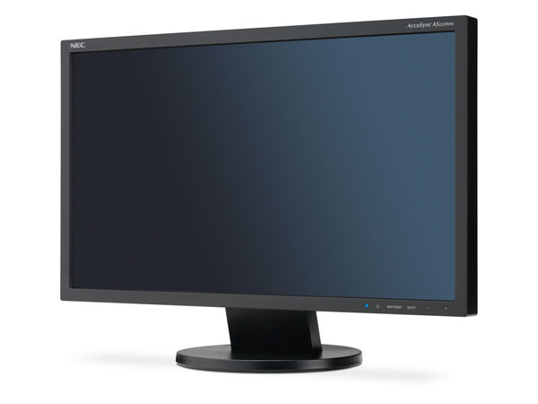 NEC 21.5" AccuSync AS222WM, Full HD, TN - monitor, Black