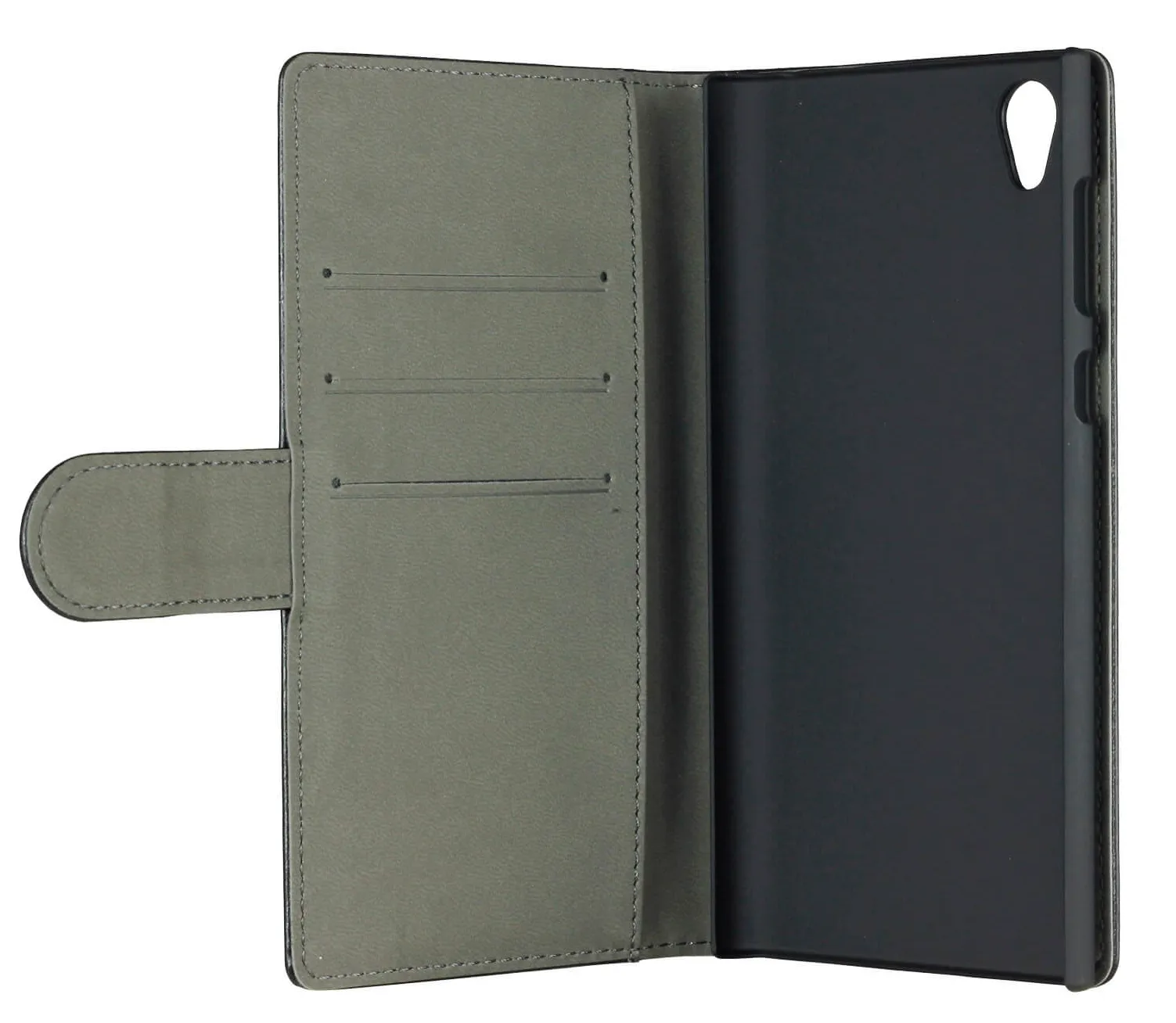GEAR Wallet, Xperia L1 - Wallet Case, Black