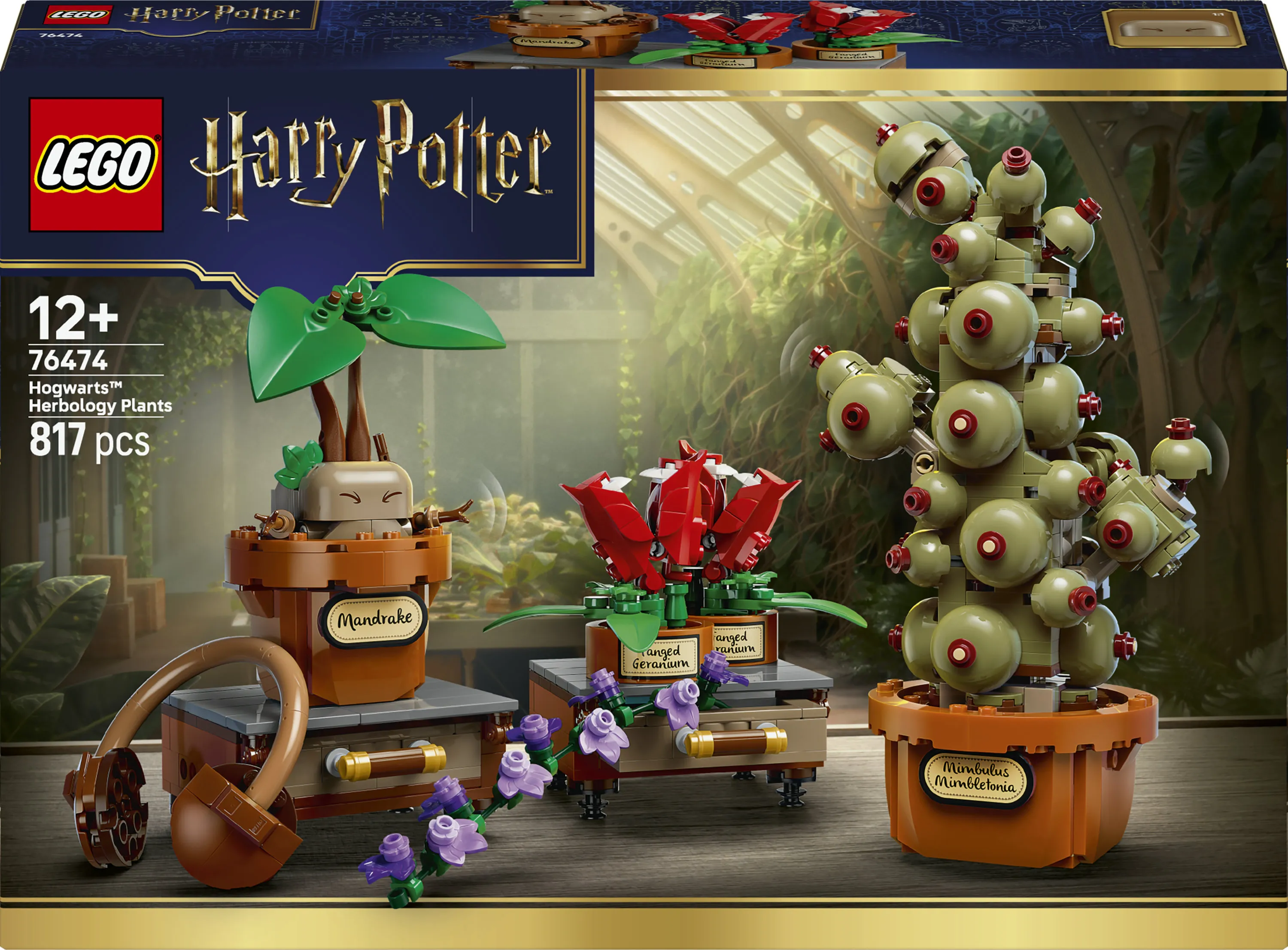 LEGO Harry Potter Hogwarts Herbology Plants 76474