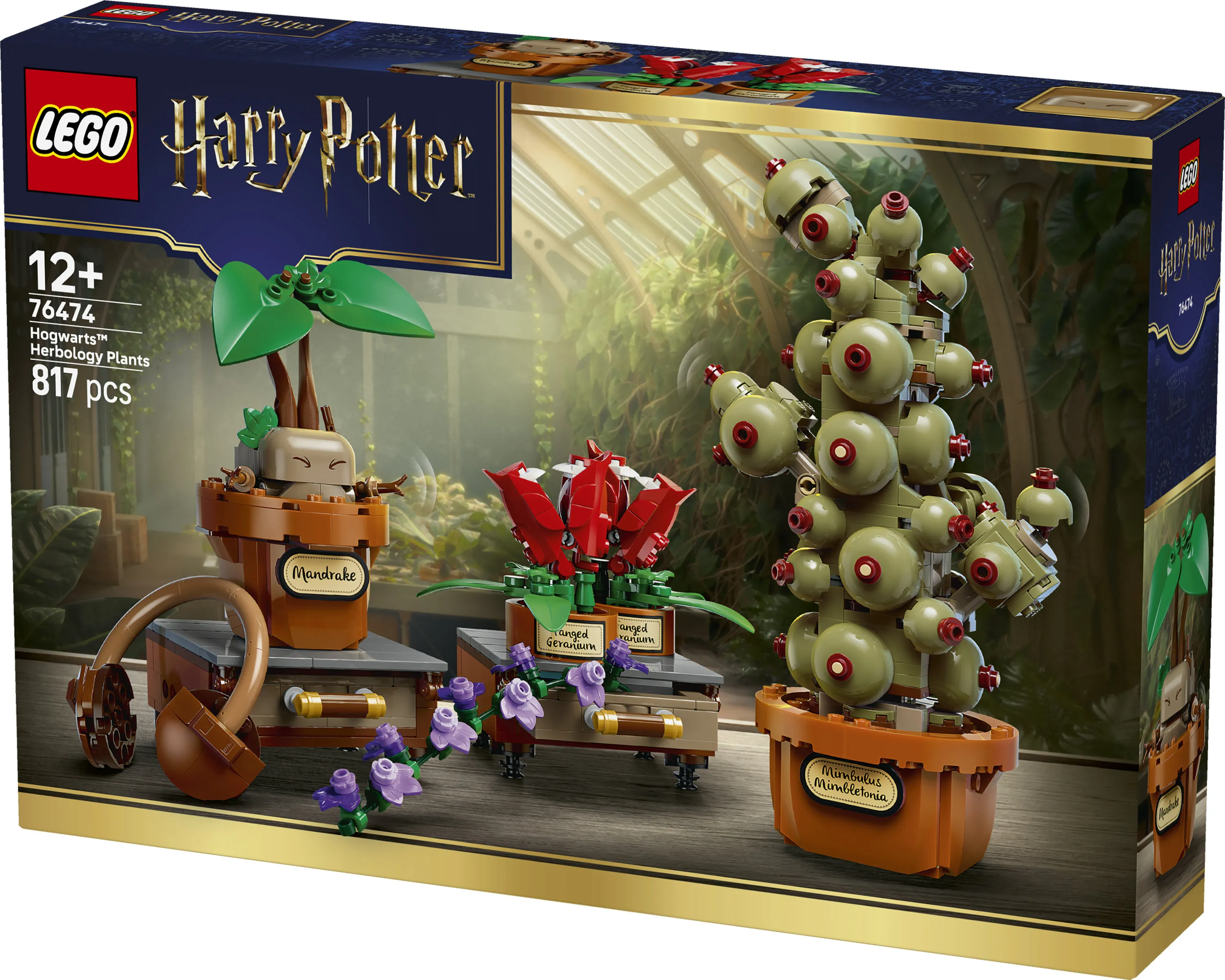 LEGO Harry Potter Hogwarts Herbology Plants 76474