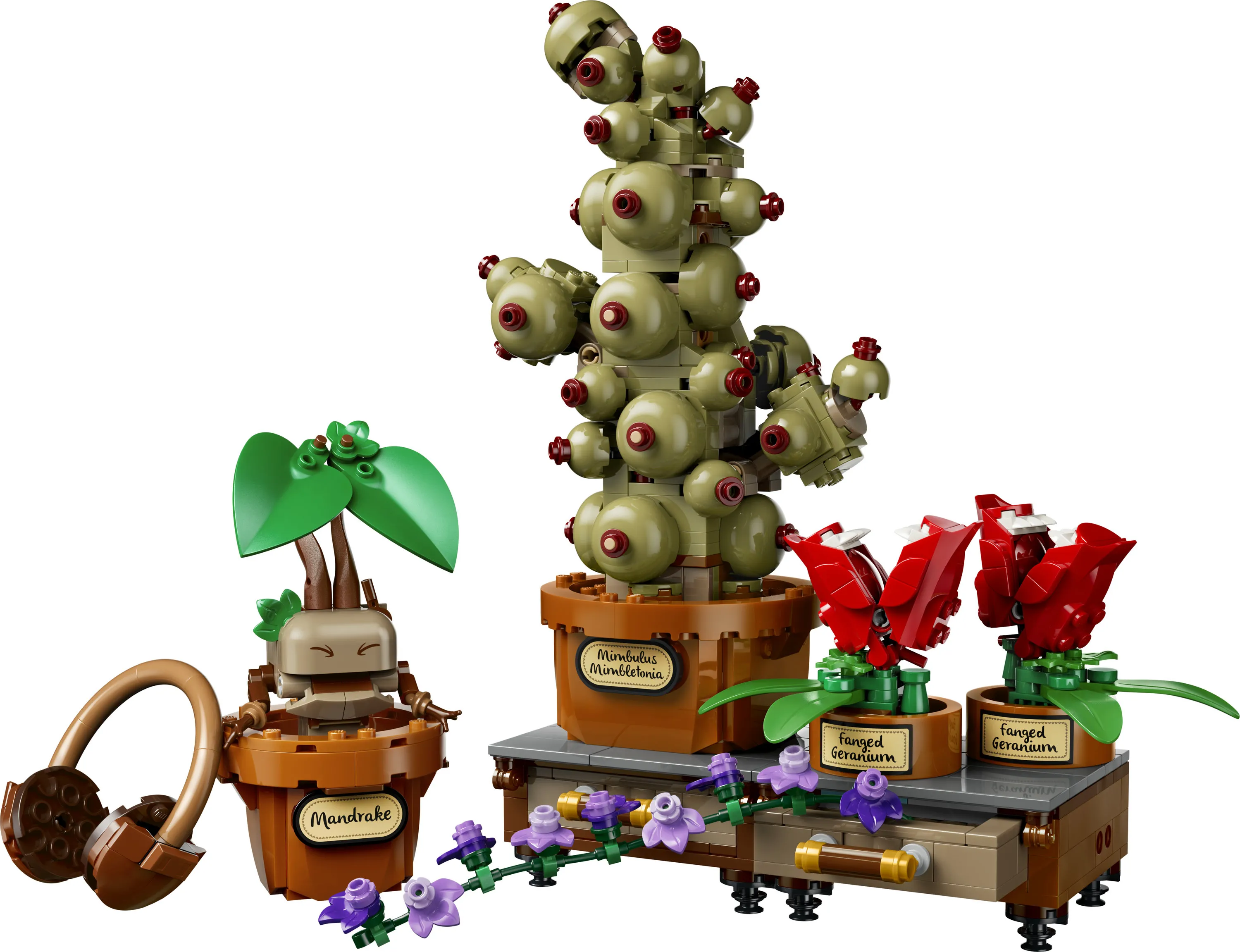 LEGO Harry Potter Hogwarts Herbology Plants 76474