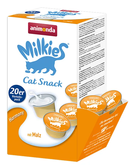Animonda Milkies Harmony, Wet food for cats, Adult, Lactose-free, Sugar-free, 20 x 15g