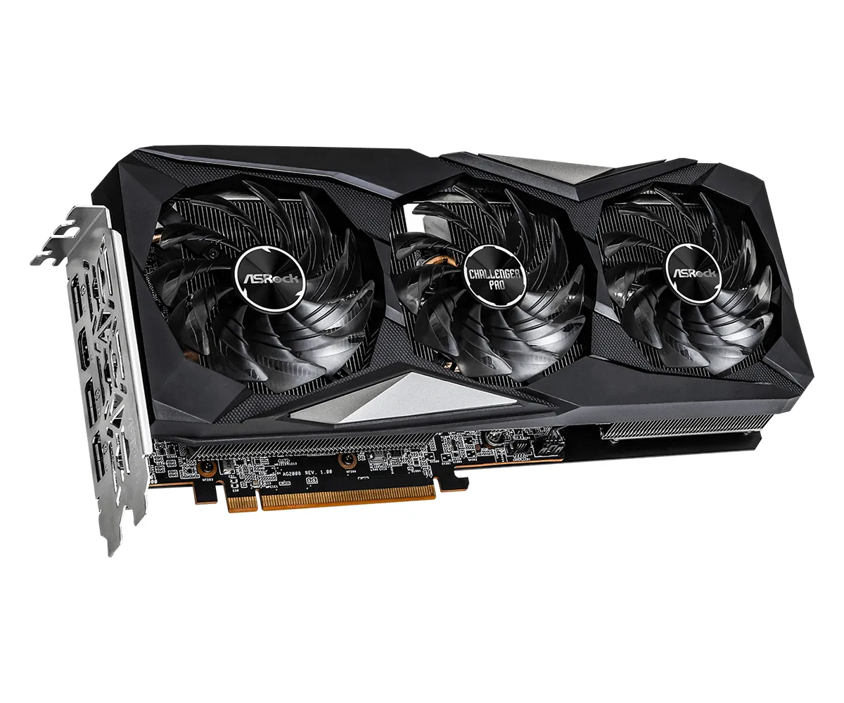 ASRock Radeon RX 6600 XT Challenger Pro OC 8GB - Graphics card