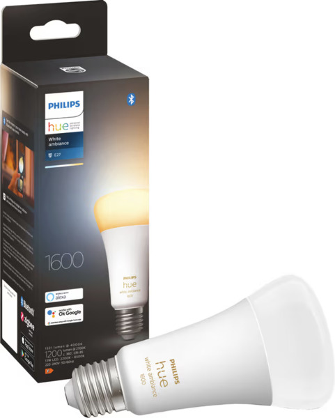 Philips Hue White Ambiance A67, E27, 1600lm - smart bulb