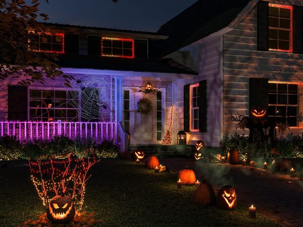 Philips Hue Festavia ljusslinga 250 LED-lampor 20 m Vit och f&auml;rgad st&auml;mningsbelysning Svart