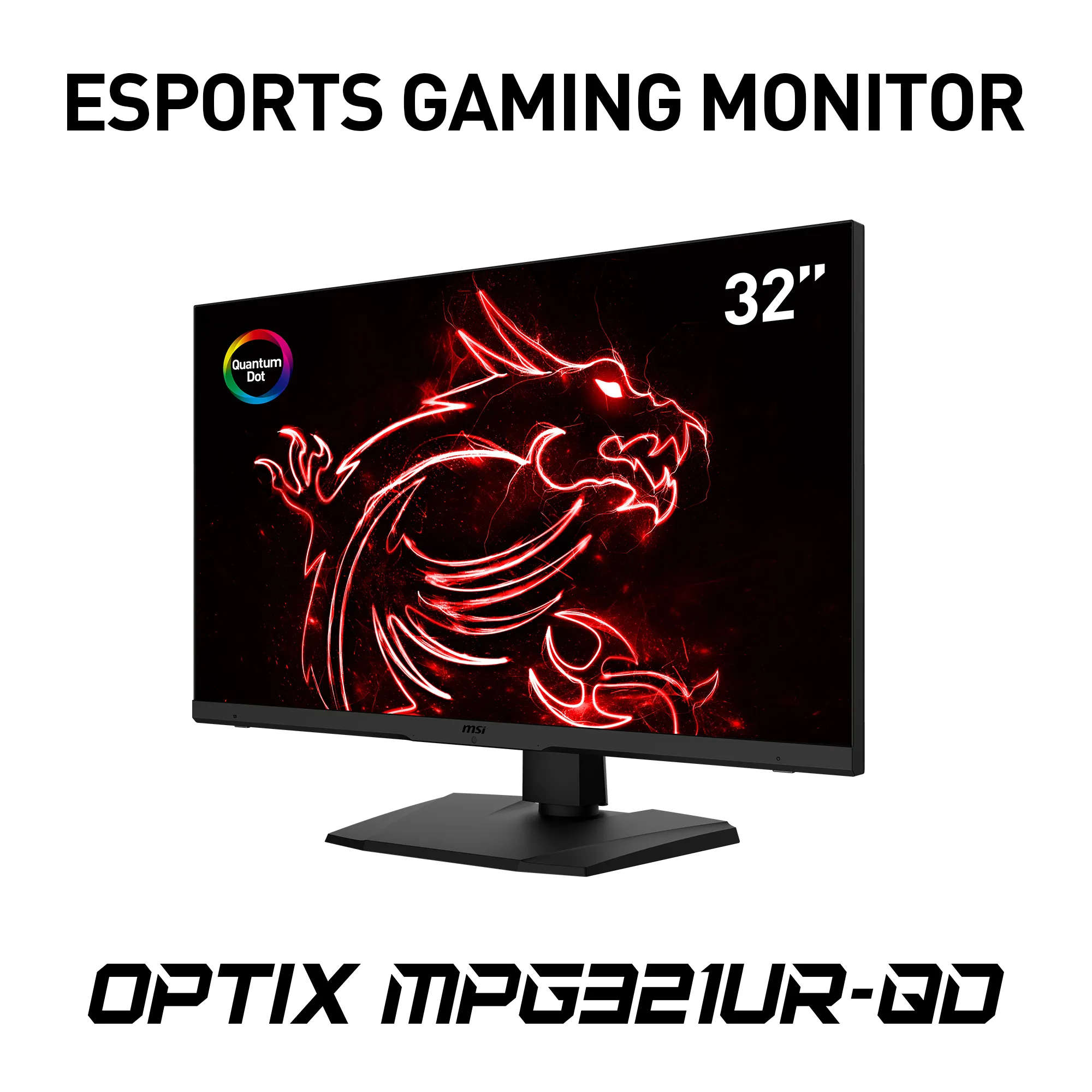 MSI 32&quot; Optix MPG321UR-QD 4K UHD, IPS - gaming gaming monitor