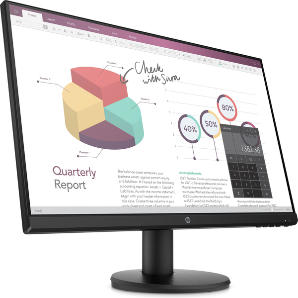 HP 24&quot; P24v G4, Full HD, IPS - monitor
