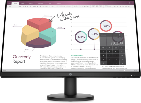 HP 24&quot; P24v G4, Full HD, IPS - monitor