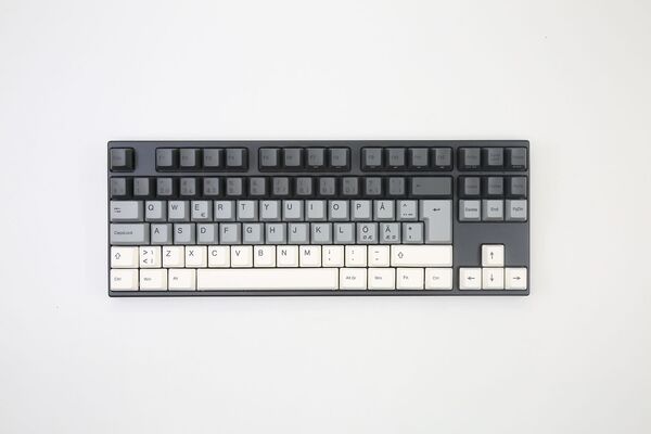 Varmilo VEA88 Yakumo V2 TKL MX Silent Red - gaming keyboard, grey/white
