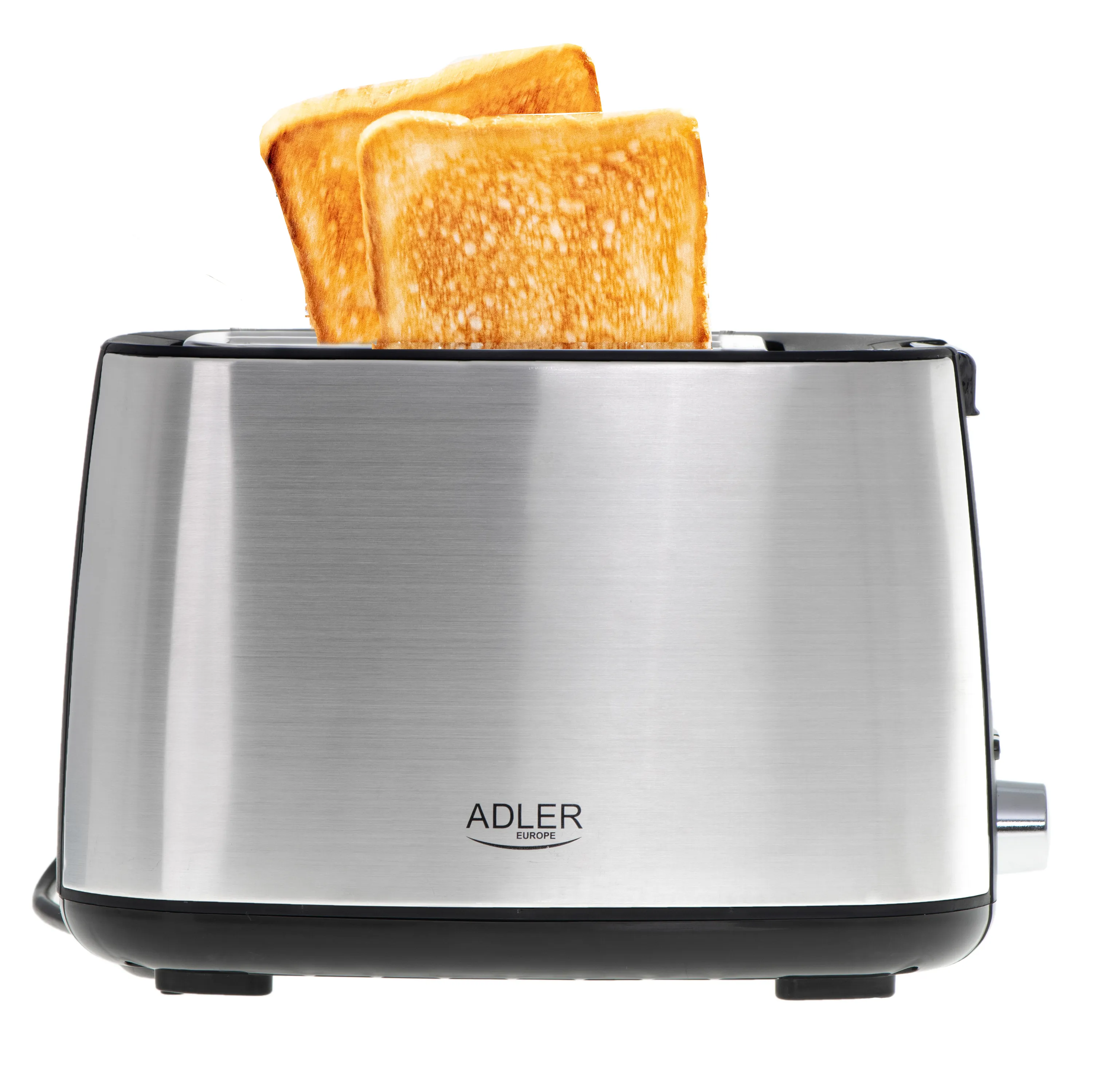 Adler AD 3214 Toaster 2-Slice 900 W Stainless steel Silver