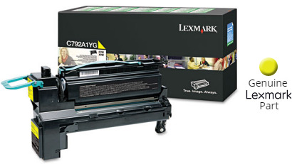 Lexmark C792A1YG -laserv&auml;rikasetti, keltainen