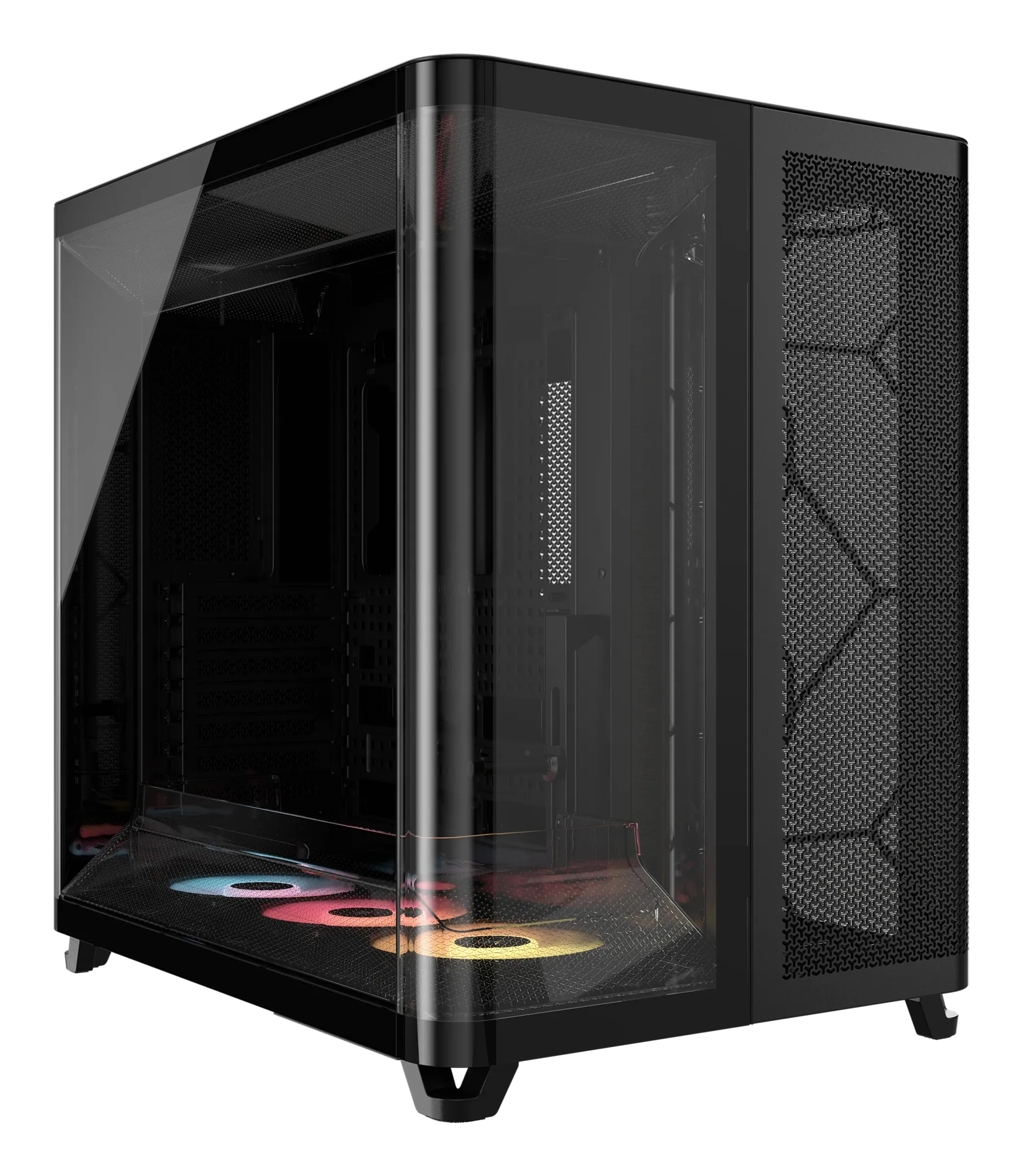 Corsair AIR 5400 RS-R ARGB Midi-Tower Case with window and RGB lighting, Black