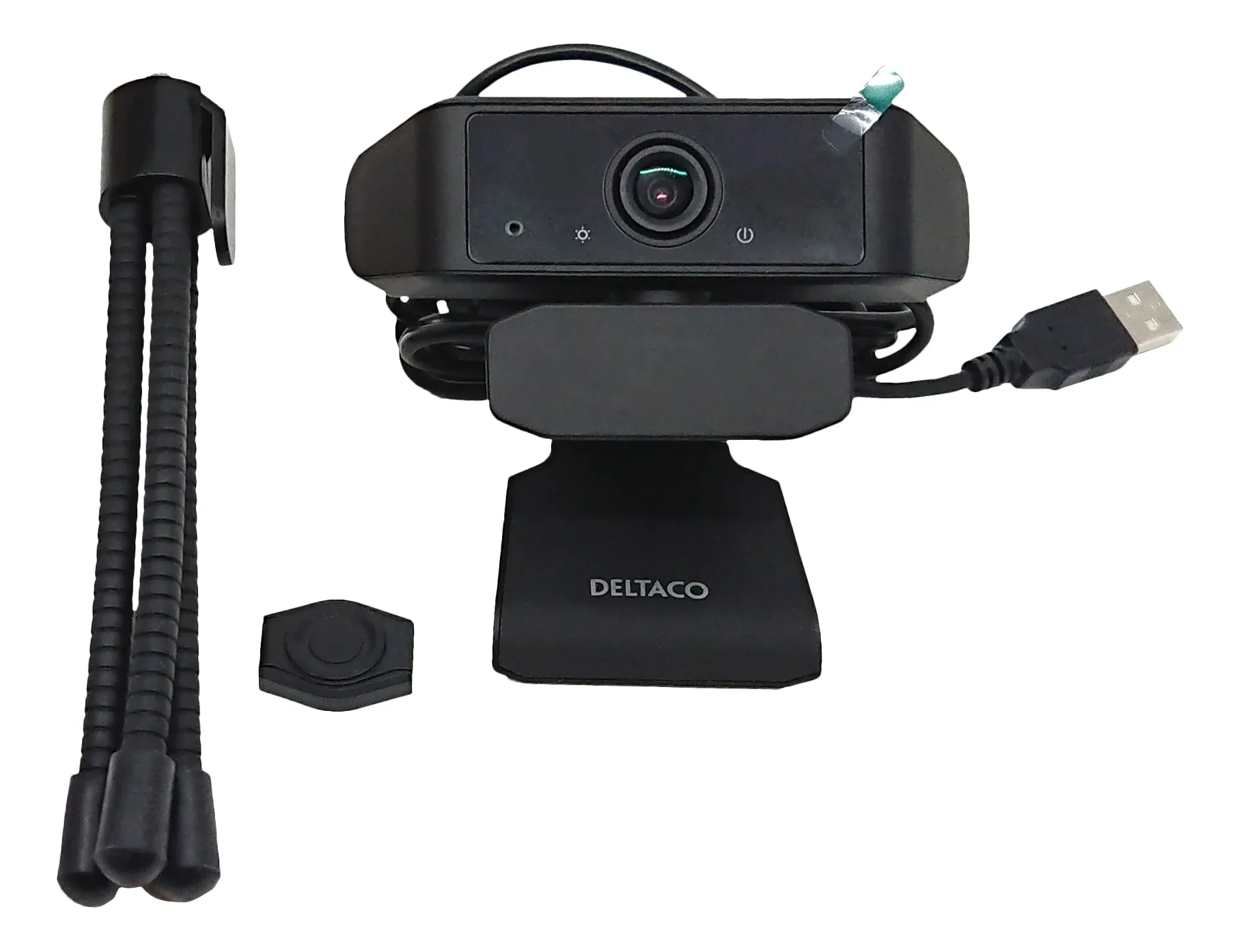 Deltaco Office 2K - webcam, black