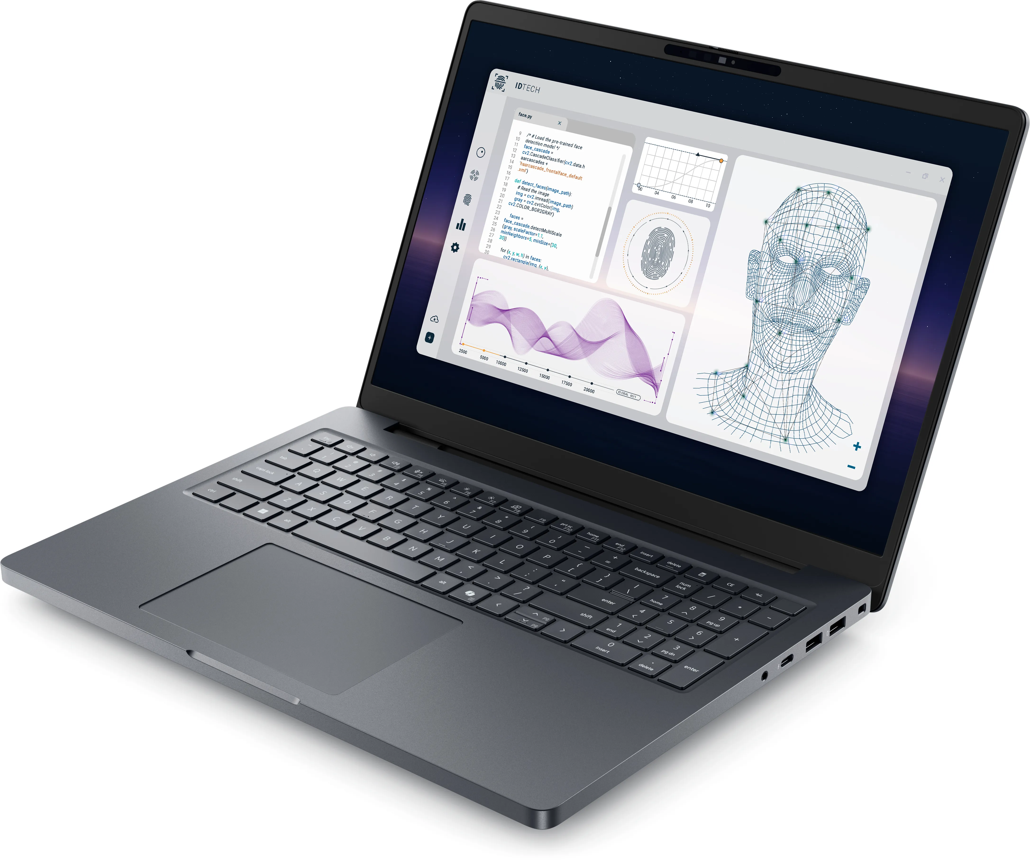 Dell Pro Max Plus MB16250 16&quot; U9-285HX, 16 GB, 1 TB, Win 11 Pro - b&auml;rbar dator, svart