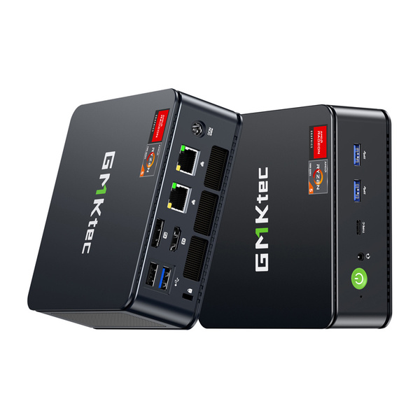 GMKtec M6 Ultra M6U-1 AMD Ryzen 5 7640HS, 32 Gt, 1 Tt, Win 11 Pro -minitietokone