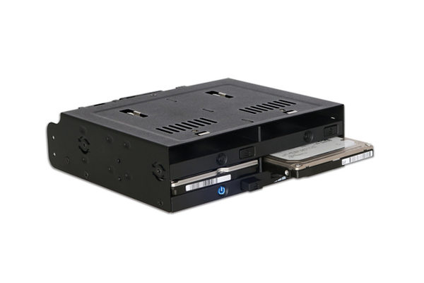 flexiDOCK MB524SP-B 4x2,5&quot; SSD Dock, Trayless, Hot-Swap SATA, black