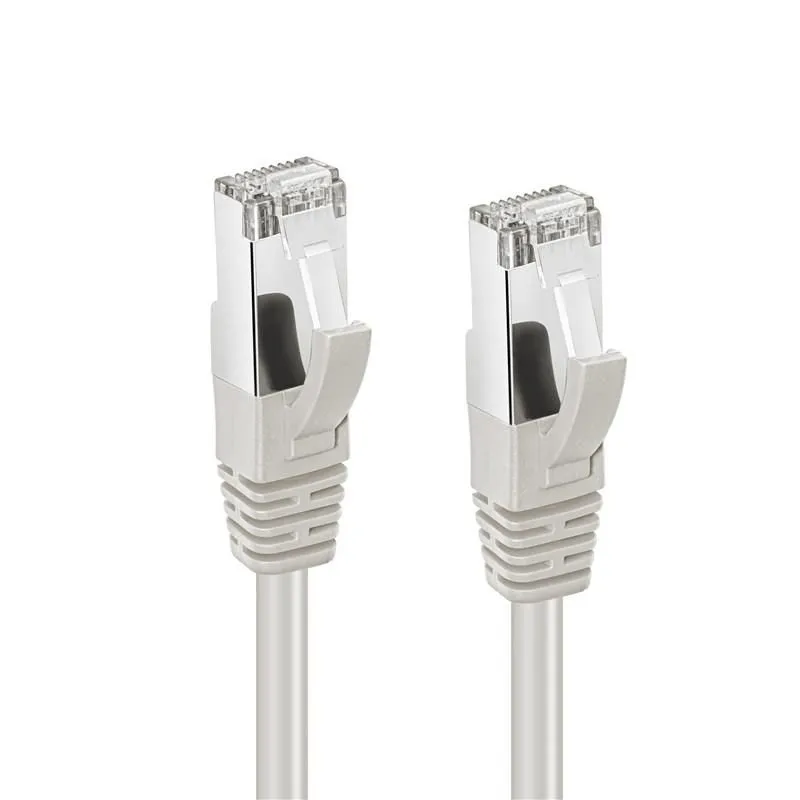 MicroConnect Cat6a S/FTP RJ45 2m Network Cable, Grey