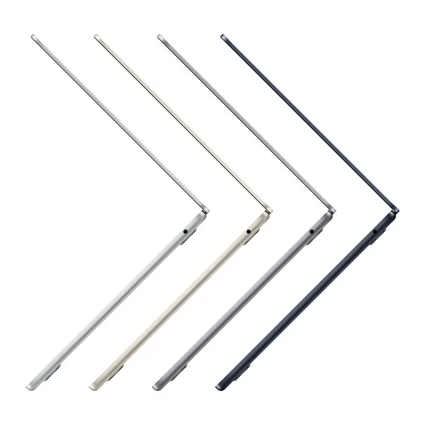 CTO Apple MacBook Air 13", M2 (8C CPU / 8C GPU), 8 Gt, 512 Gt, 30 W, macOS -kannettava, Tähtiharmaa (FIN/SWE) MLXW3