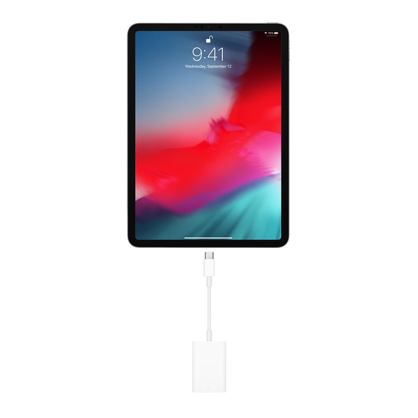 Apple USB-C &ndash; SD Card - adapter, White