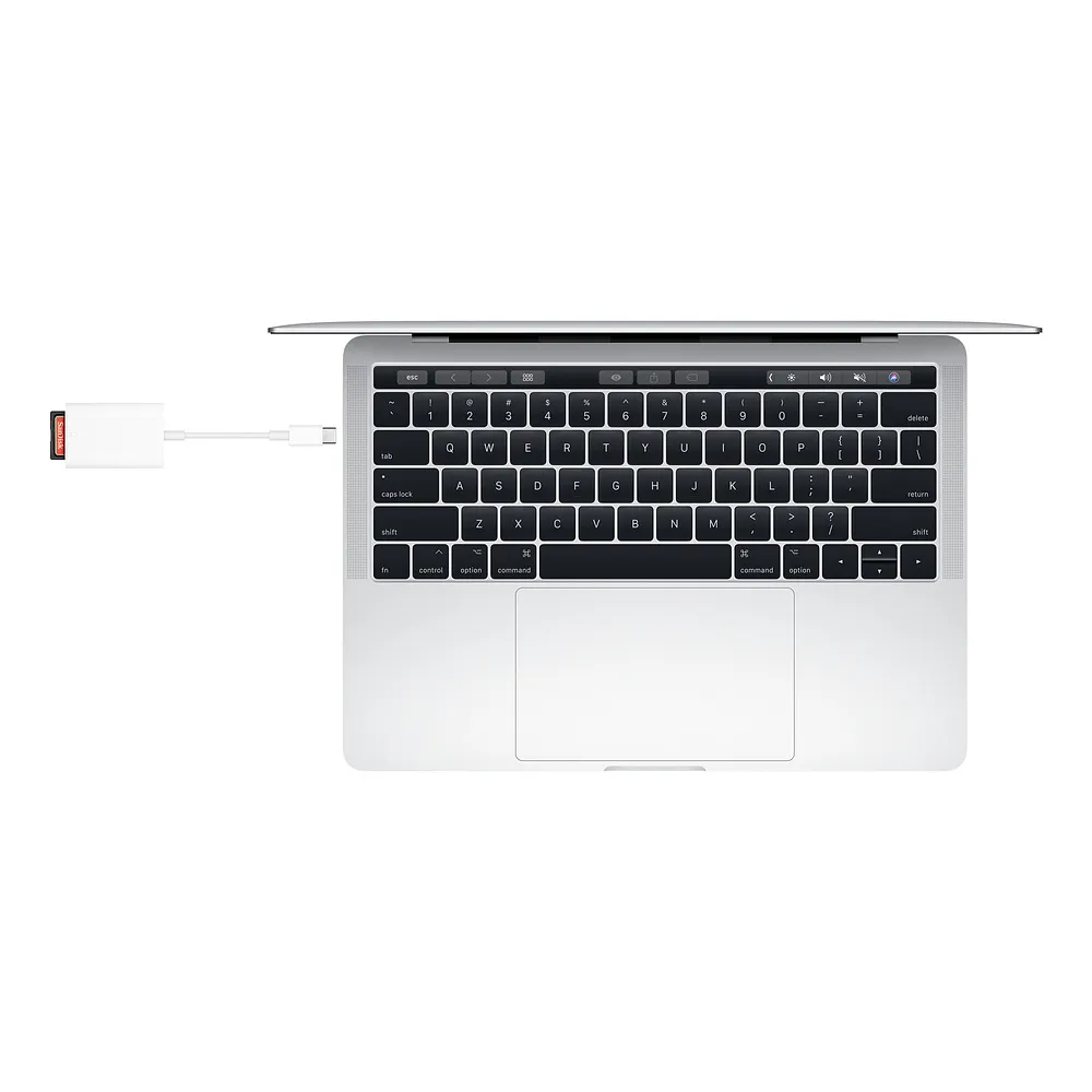 Apple USB-C – SD Card -adapteri, Valkoinen