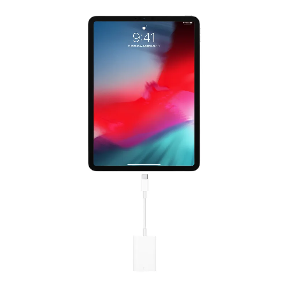 Apple USB-C – SD Card -adapteri, Valkoinen