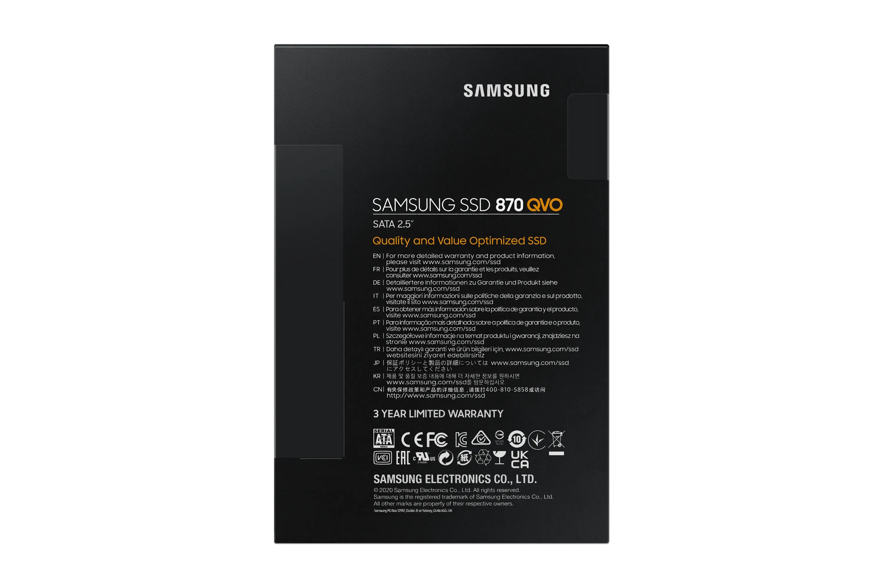 Samsung 870 QVO 1TB, SATA III, 2.5&quot; - SSD