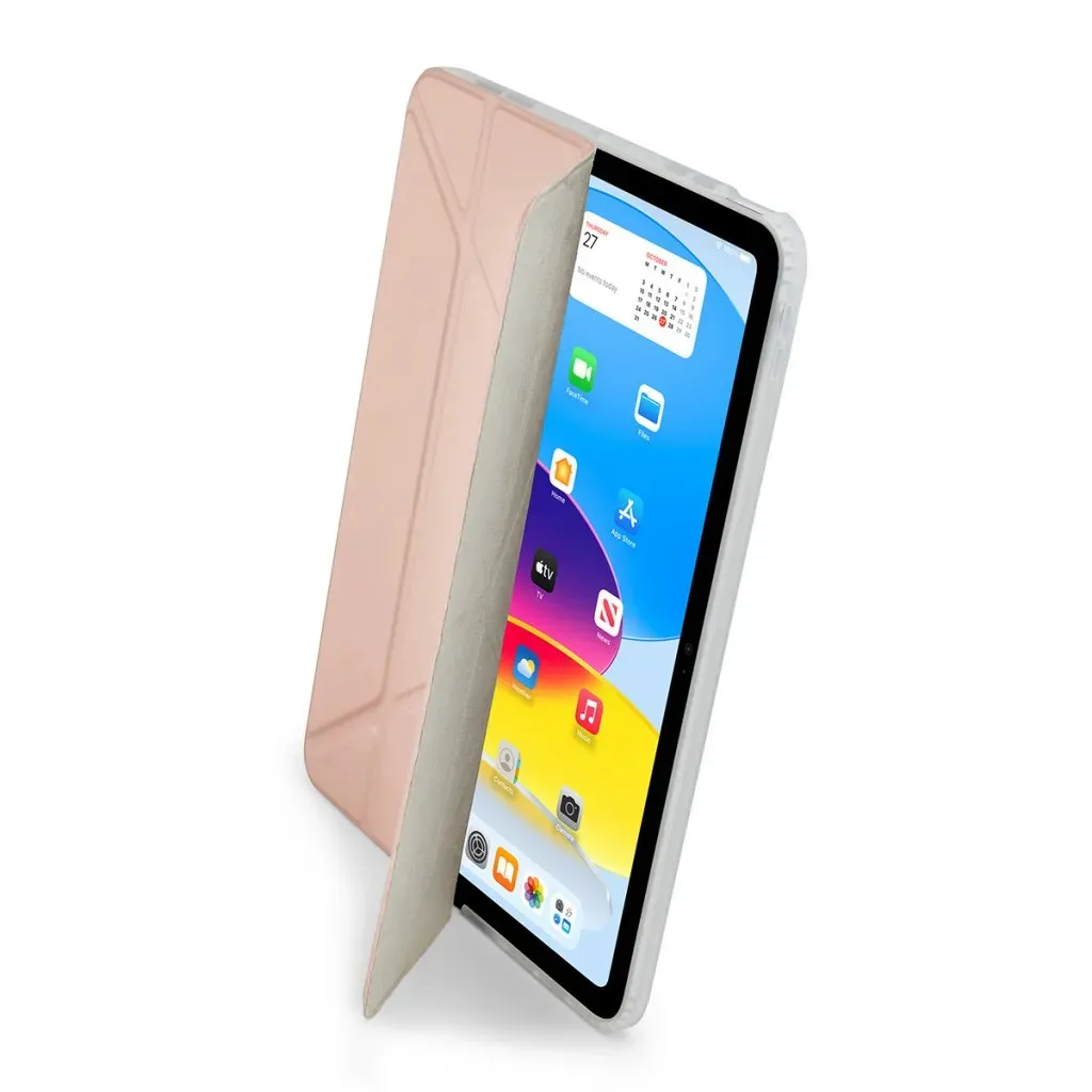 Pipetto iPad 10.9" (10:th gen) Origami No1 Original - case, metallic pink