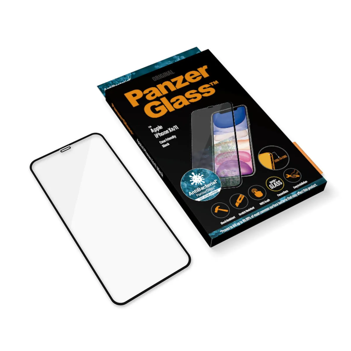 PanzerGlass Case Friendly, iPhone XR - Screen Glass PanzerGlass Case Friendly, iPhone XR - Screen Glass