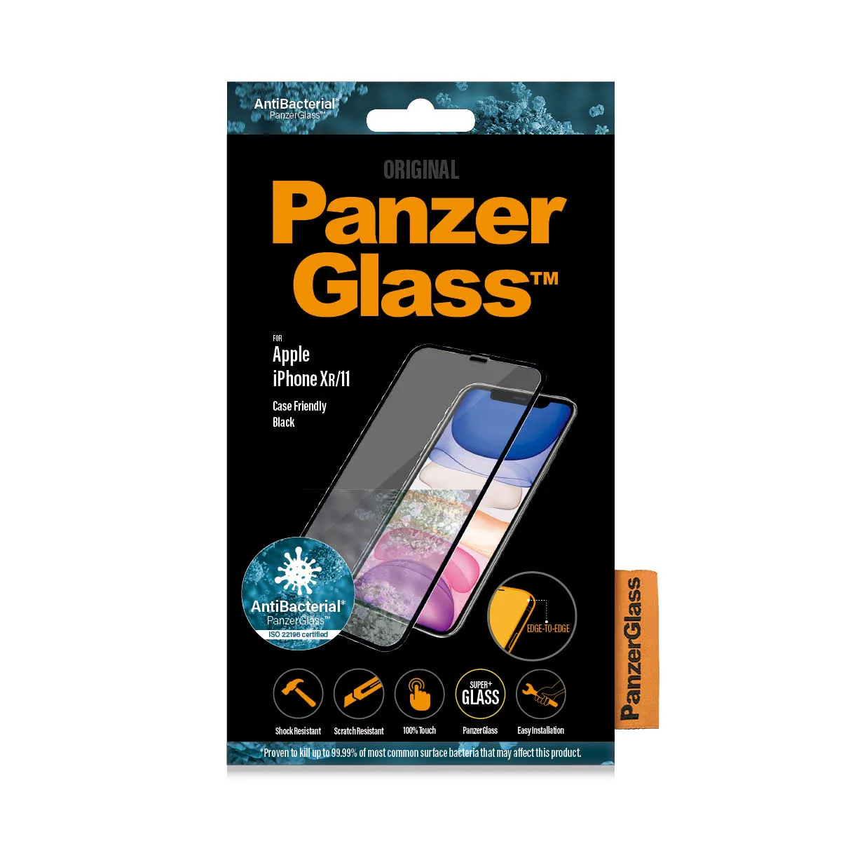 PanzerGlass Case Friendly, iPhone XR - Screen Glass PanzerGlass Case Friendly, iPhone XR - Screen Glass