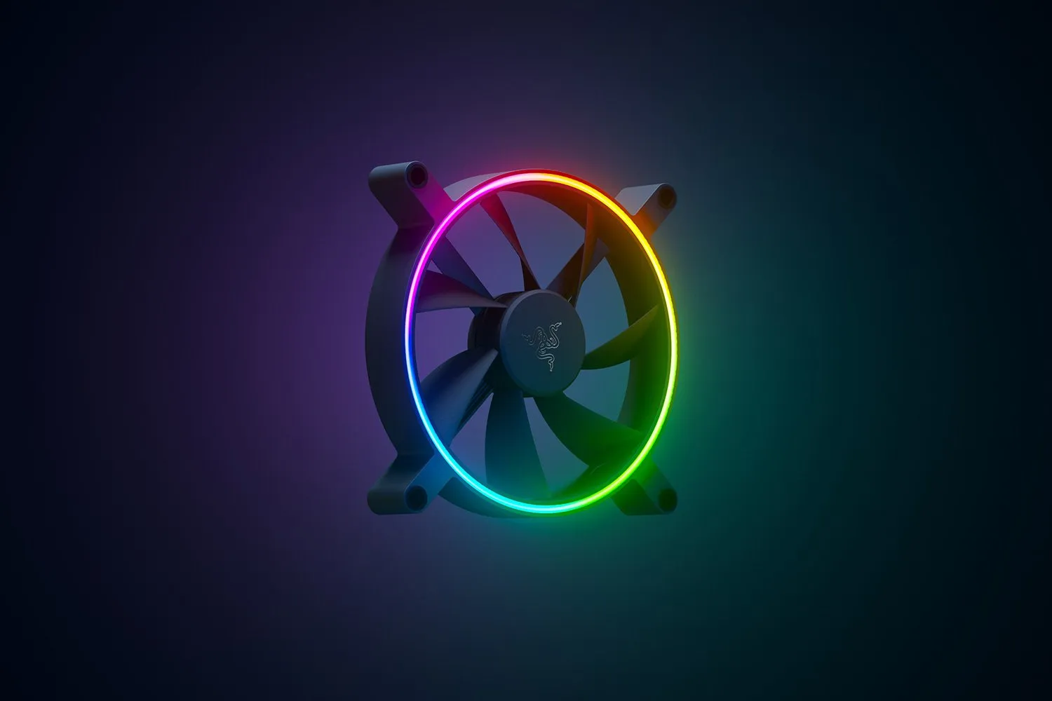 Razer Kunai Chroma, ARGB, PWM 140mm - cse fan, black Razer Kunai Chroma, ARGB, PWM 140mm - cse fan, black