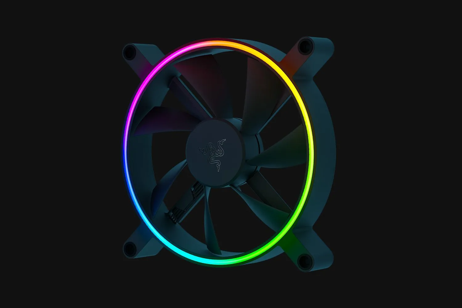 Razer Kunai Chroma, ARGB, PWM 140mm - cse fan, black Razer Kunai Chroma, ARGB, PWM 140mm - cse fan, black