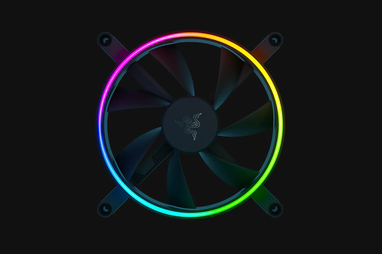 Razer Kunai Chroma, ARGB, PWM 140mm - cse fan, black Razer Kunai Chroma, ARGB, PWM 140mm - cse fan, black