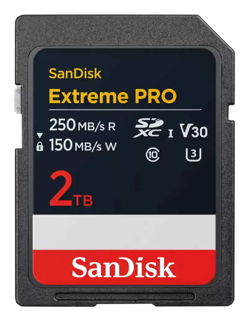 SanDisk Extreme PRO 2TB SDXC - memory card