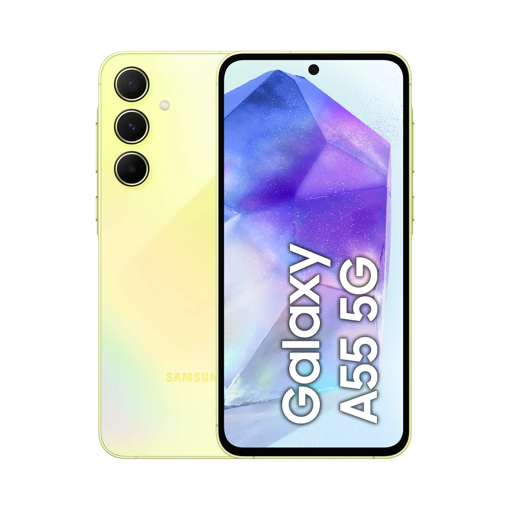 Samsung Galaxy A55 5G 128GB/8GB Android - mobile phone, Yellow