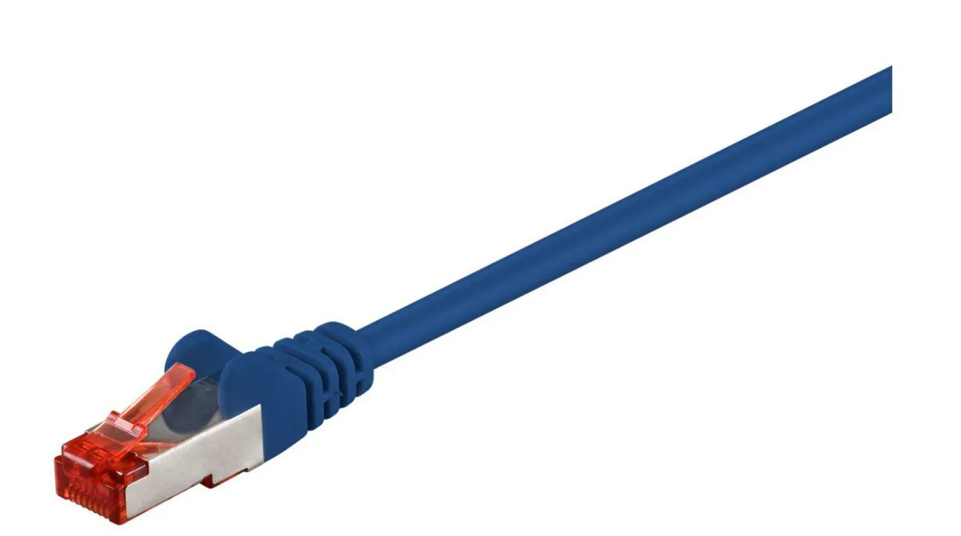 MicroConnect Cat6 S/FTP -verkkokaapeli, 7 m, LSZH, Sininen