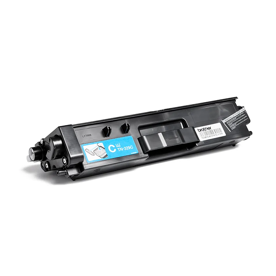 Brother TN-329C High Yield toner cartridge, Cyan