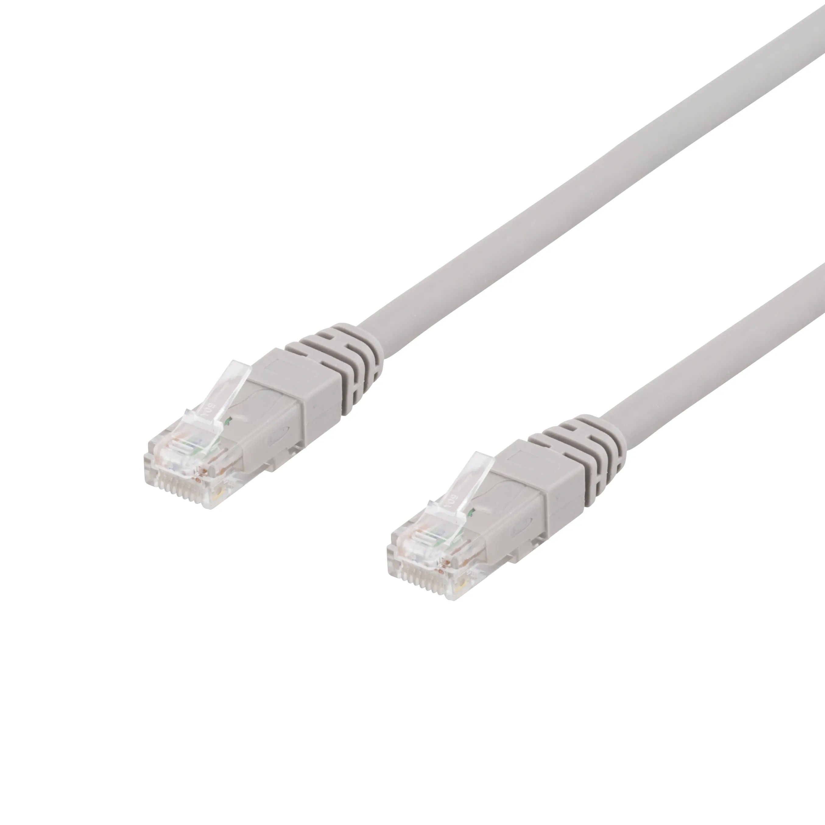 Deltaco Cat6a UTP RJ45 3m Network Cable, Grey