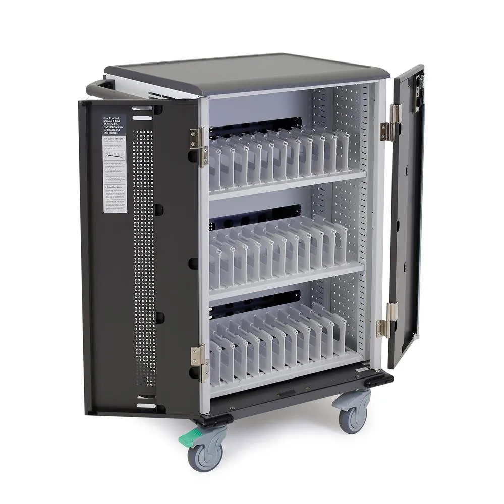 ERGOTRON YESMOR36 Charging Cart for Mini-laptops Chromebooks tablets and laptops