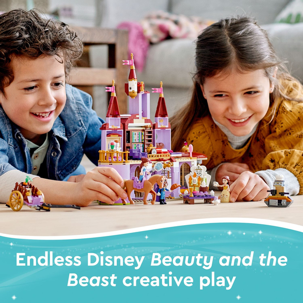 Lego Disney Belle and the Beast&rsquo;s Castle 43196