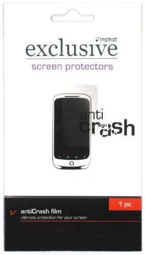 Insmat AntiCrash - N&auml;yt&ouml;n suojus - l&auml;pin&auml;kyv&auml; malleihin Samsung Galaxy S4 Active