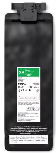 EPSON UltraChrome GS3 T51PF00 ink cartridge, 800 ml, Green