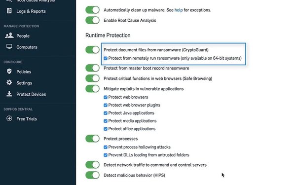 CENTRAL ENDPOINT INTERCEPT X,200-499USERS,12 MONTHS,SUBSCRIPTION,COM