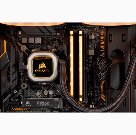 Corsair Vengeance RGB Pro 16 GB (2 x 8 GB) DDR4 3200MHz, CL16 - minne, Svart