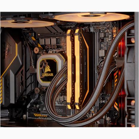 Corsair Vengeance RGB Pro 16 GB (2 x 8 GB) DDR4 3200MHz, CL16 - minne, Svart