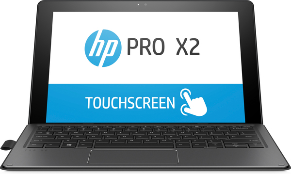 HP 12" Pro x2 612 G2, 256GB, Win 10 Pro - Notebook, Silver